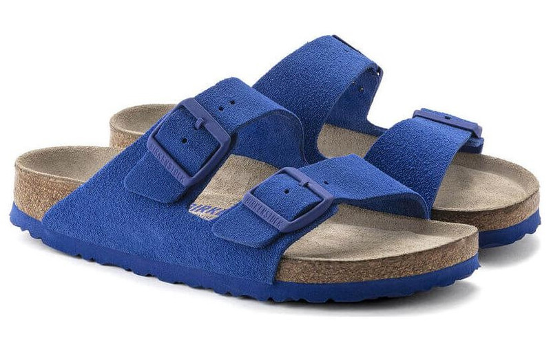 Birkenstock Arizona SFB VL Suede Sandals 'Ultra Blue' 1022298 3