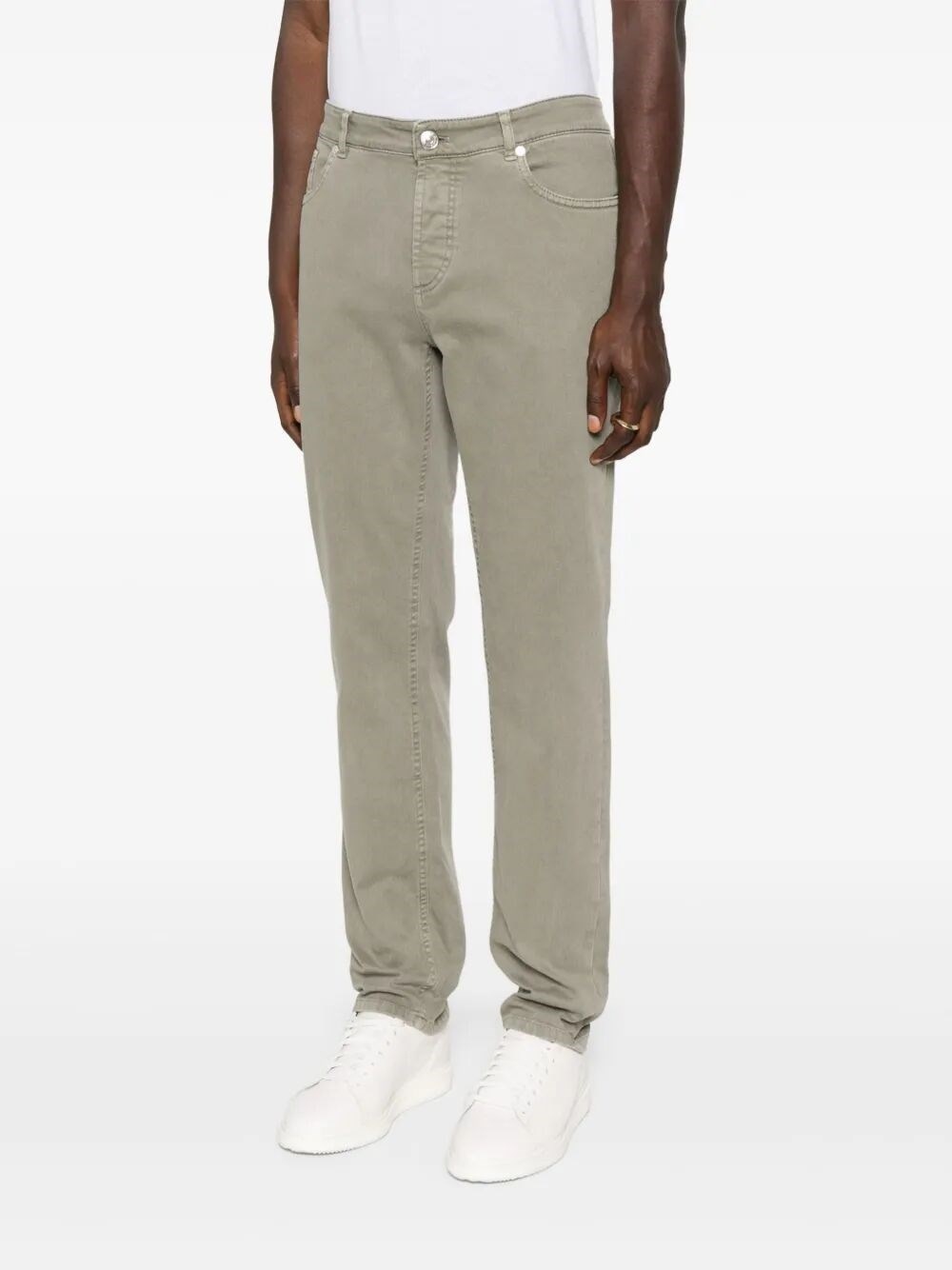 Dyed Denim Pants - 3