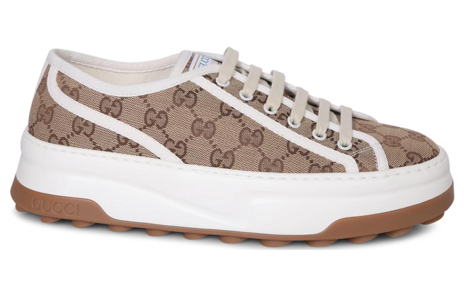 (WMNS) Gucci GG Sneaker 'Interlocking G - Beige' 746766-20Q20-9745 - 2