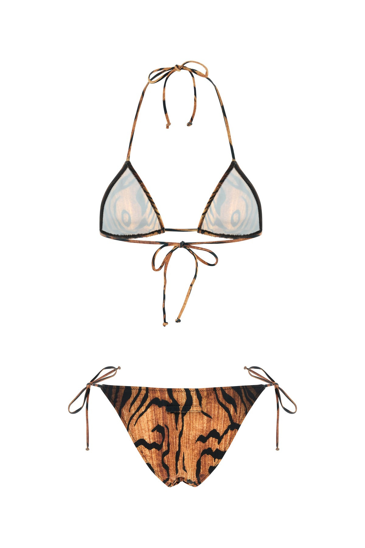 Printed stretch nylon bikini - 2