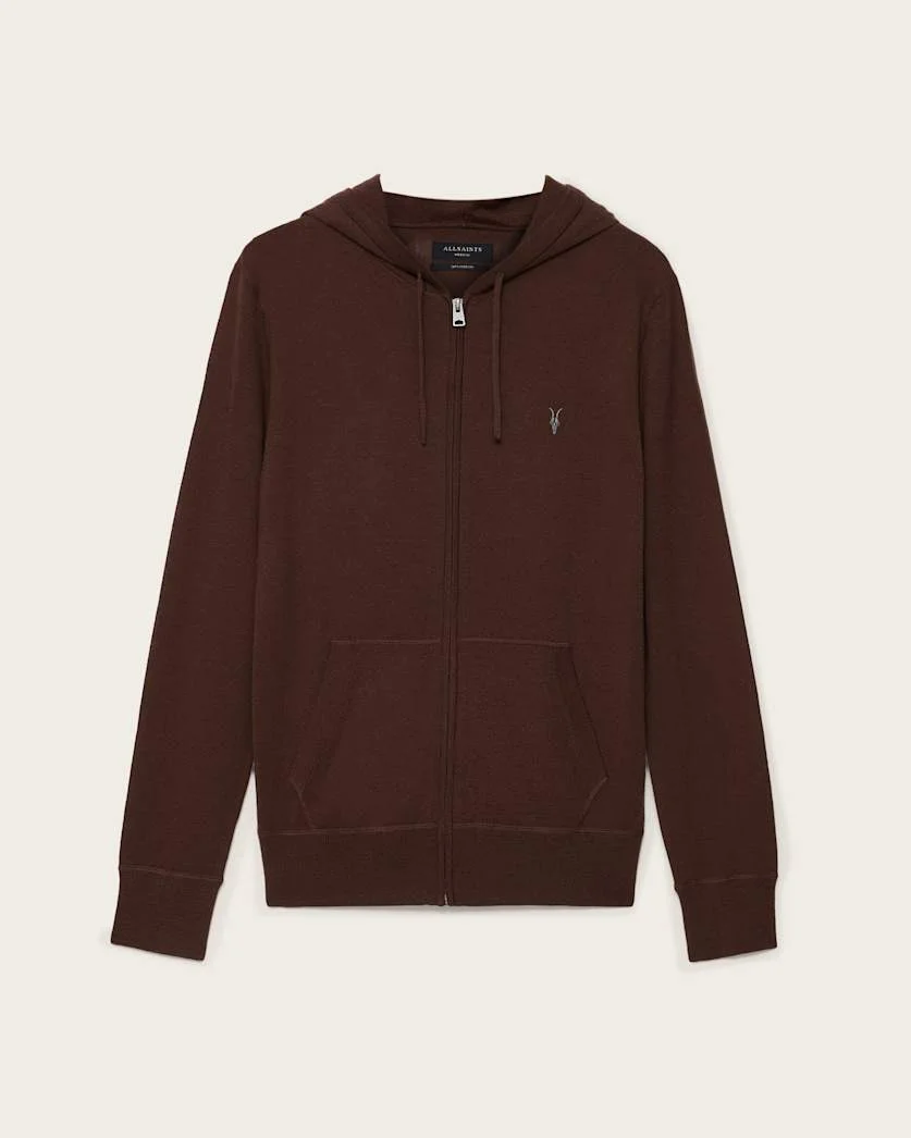 MODE MERINO ZIP UP RAMSKULL HOODIE - 1