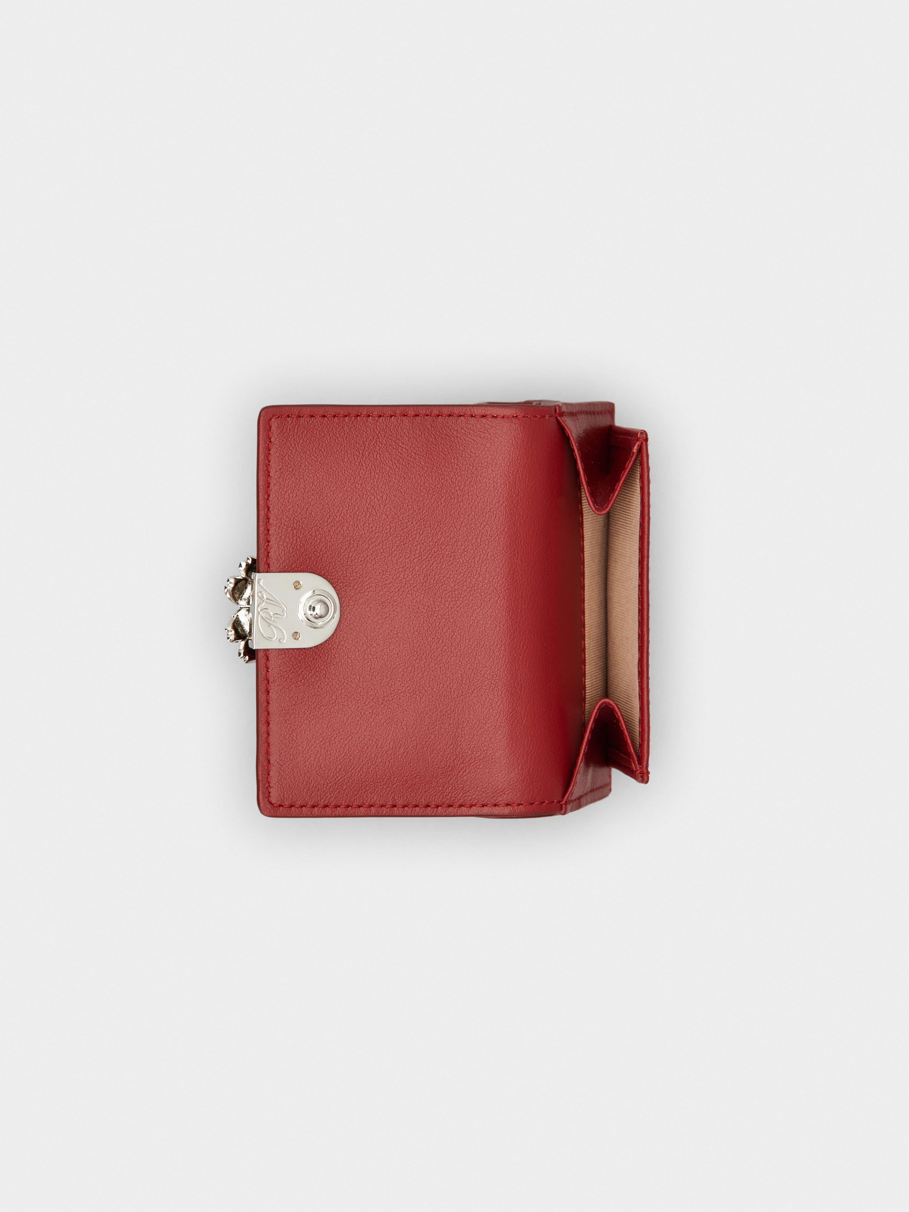 RV Bouquet Wallet in Patent Leather - 5