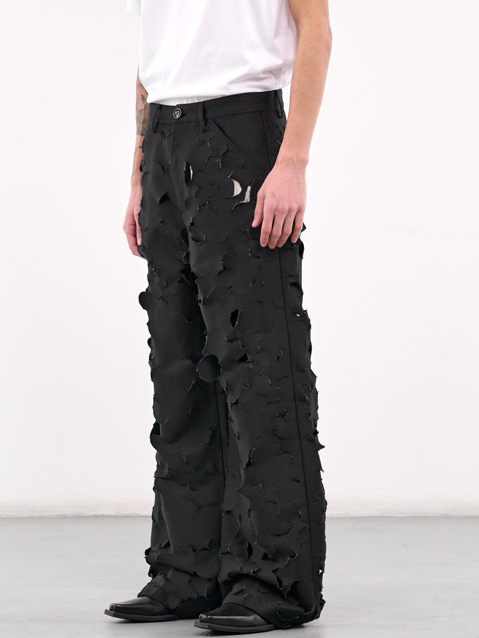 Laser Cut Trousers - 2