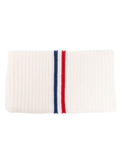Moncler Grenoble logo-patch wool headband outlook