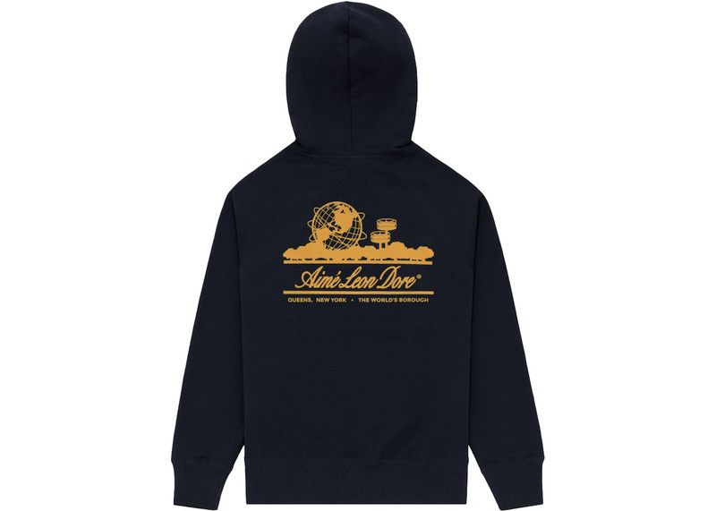 AIMÉ LEON DORE Aime Leon Dore Unisphere Hoodie Navy outlook