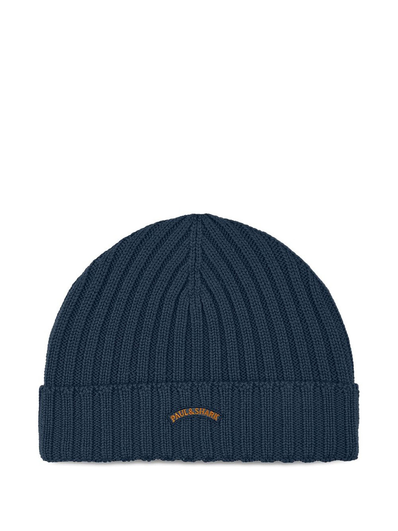 ribbed beanie hat 1
