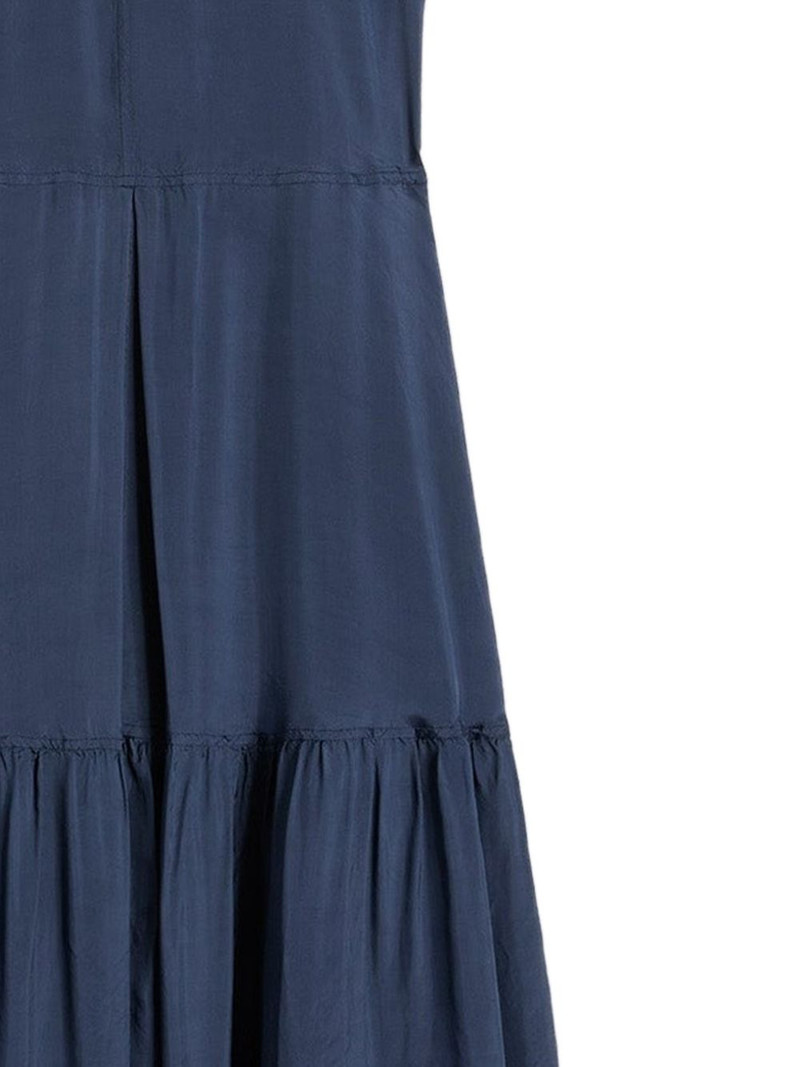 Aspesi tiered sleeveless midi dress outlook