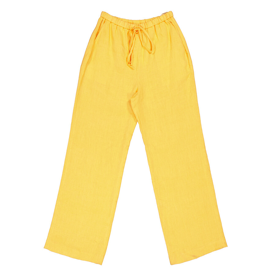 Nanushka Straight Leg Polyka Linen Pants - 5
