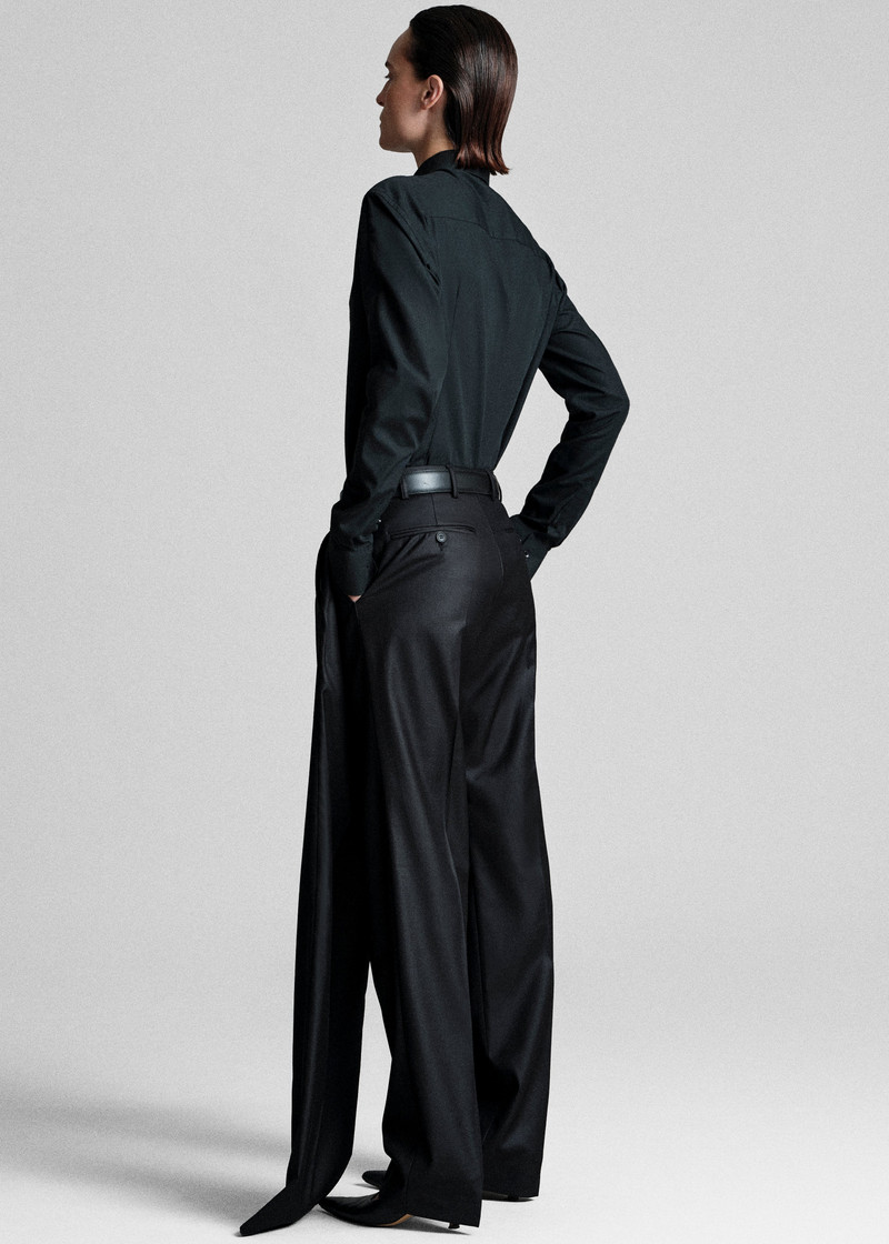 Bettter Double Leg Trousers - Black 8