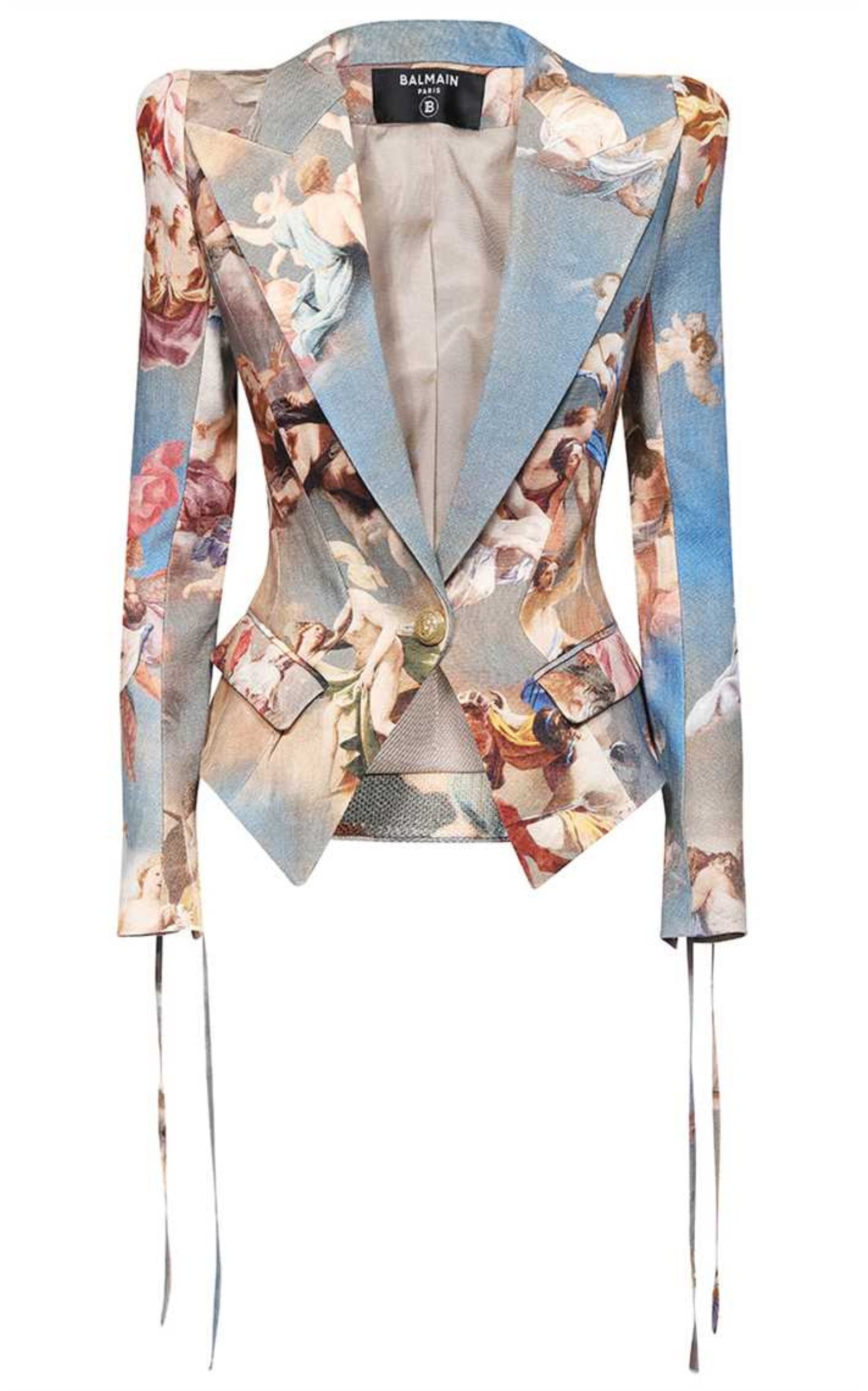 Sky Printed Canvas Jacket - 1