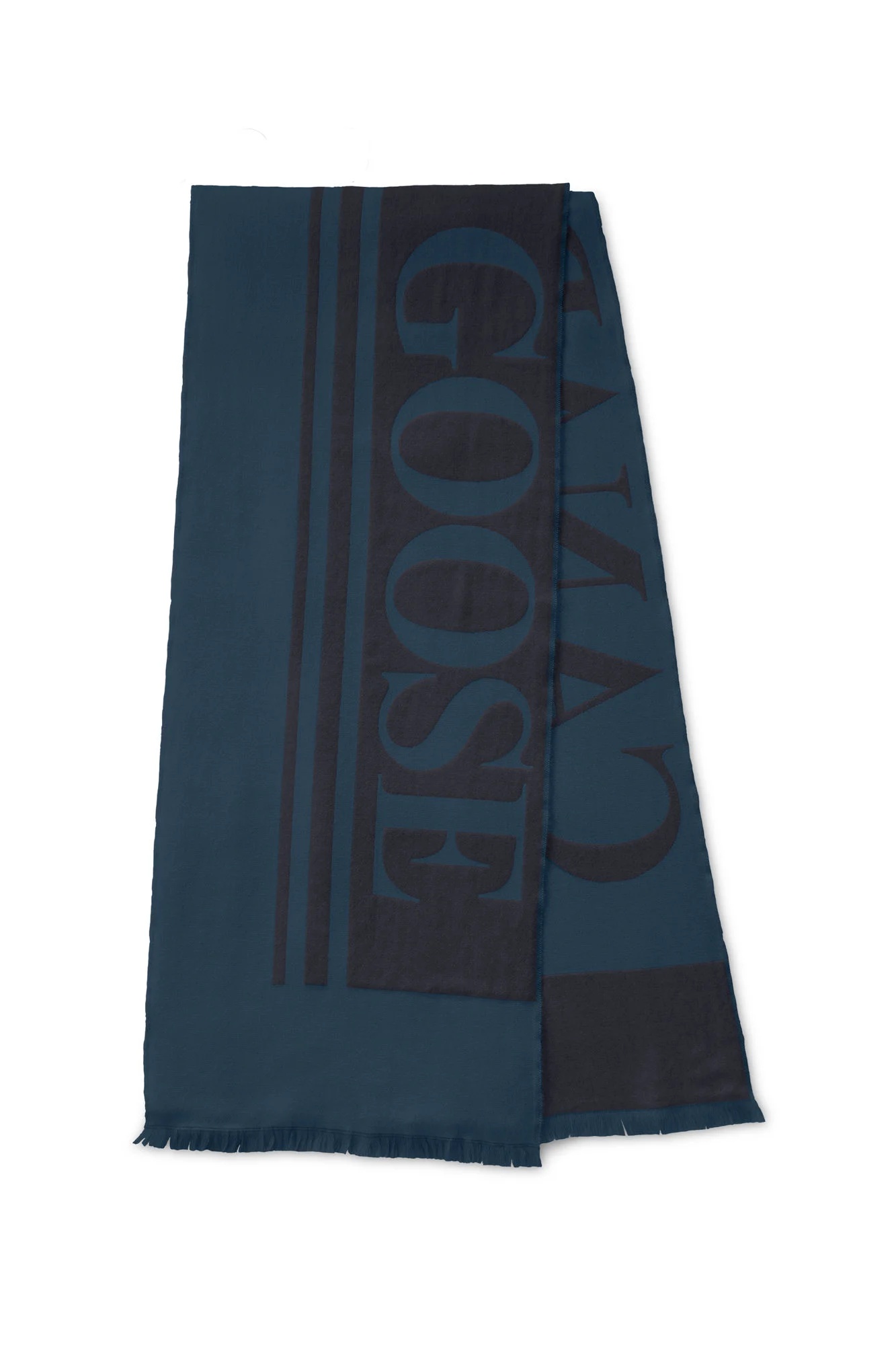 WOVEN LOGO SCARF - 1