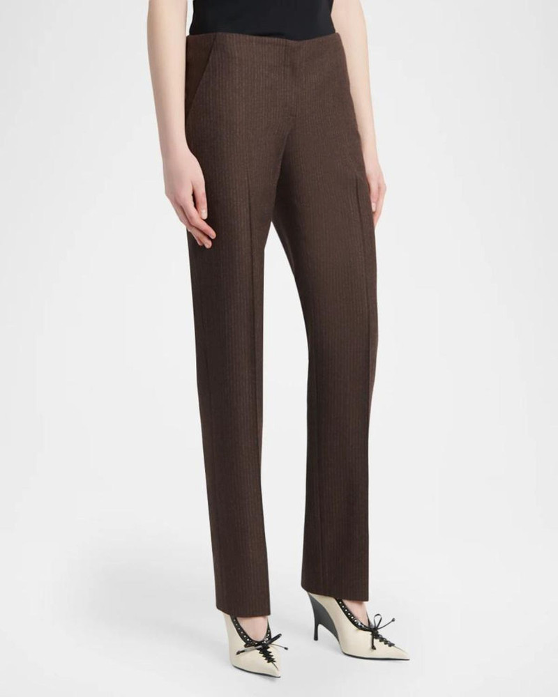 Crop Wool Cigarette Trousers 4