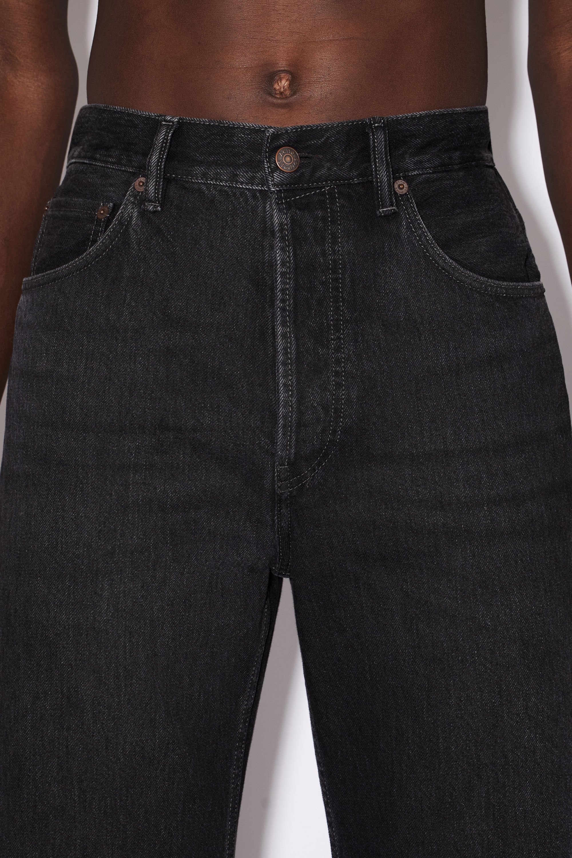 Loose bootcut jeans - Black - 5