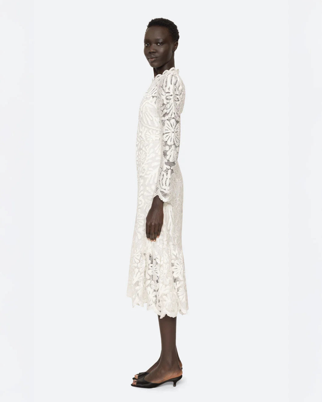 AGATHE LONG SLEEVE DRESS - 5