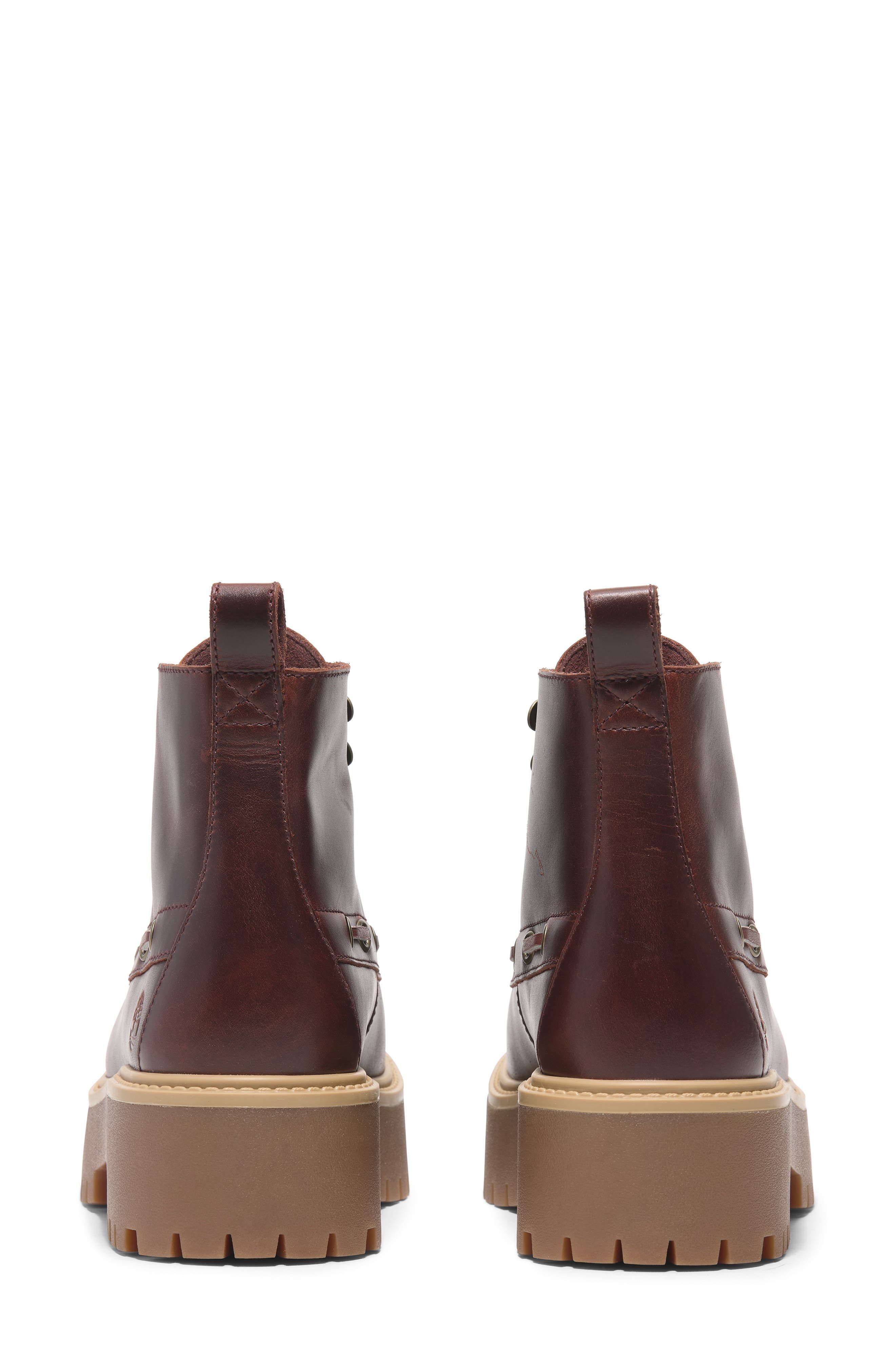 Timberland Stone Street Platform Hiking Boot in Burgundy Full Grain at Nordstrom - 5