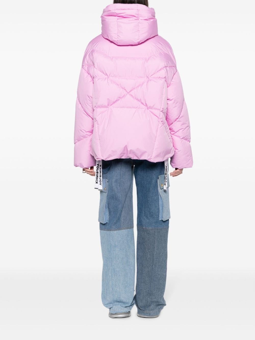 Khris Iconic hooded puffer jacket - 4