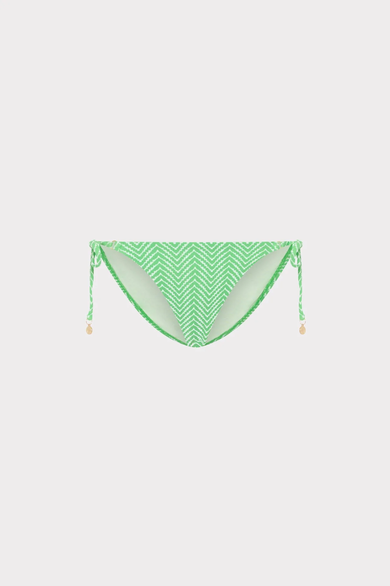 Verde Chevron Bikini Bottom - 1