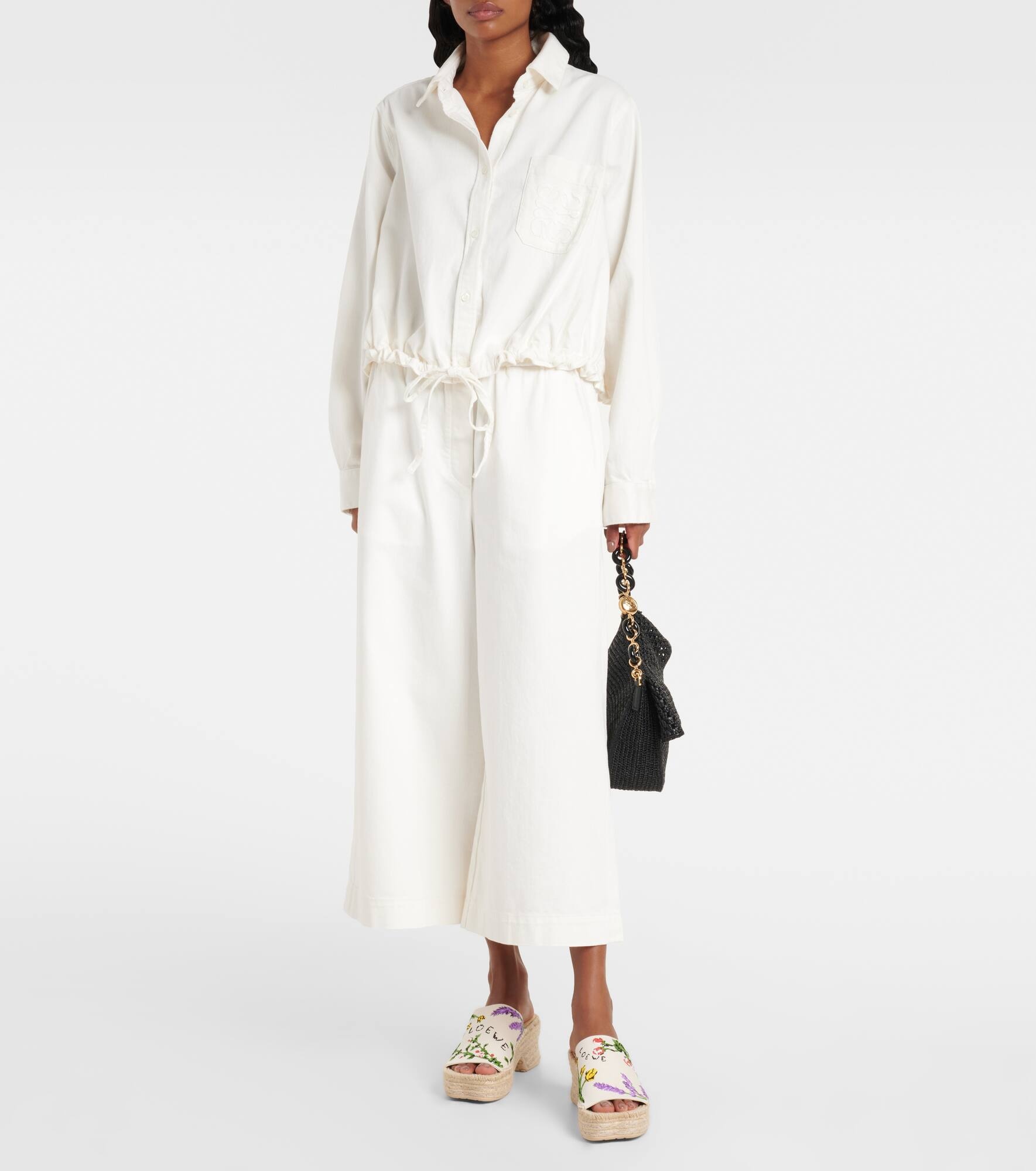 Paula's Ibiza cotton wide-leg pants - 2