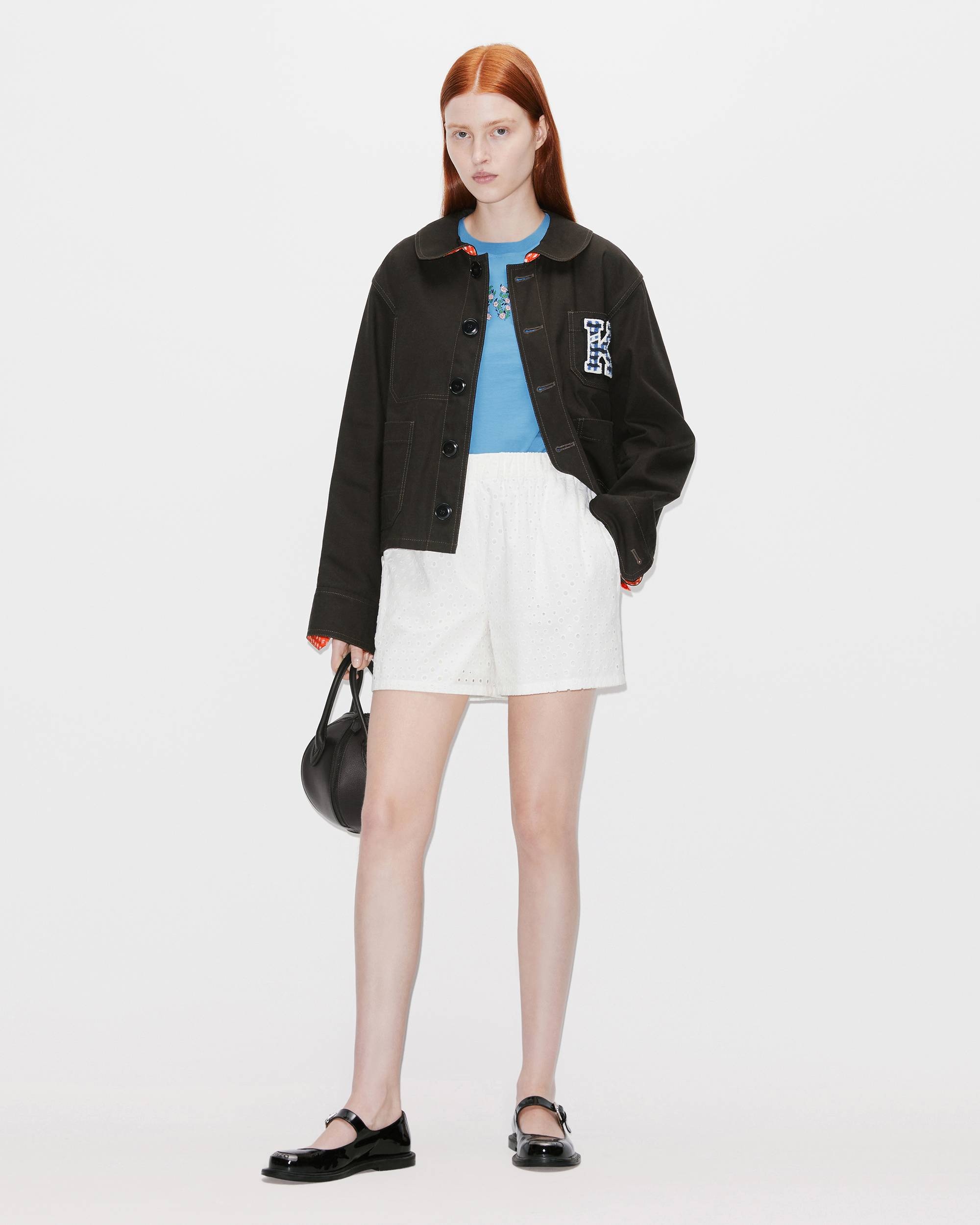 Broderie anglaise shorts - 3