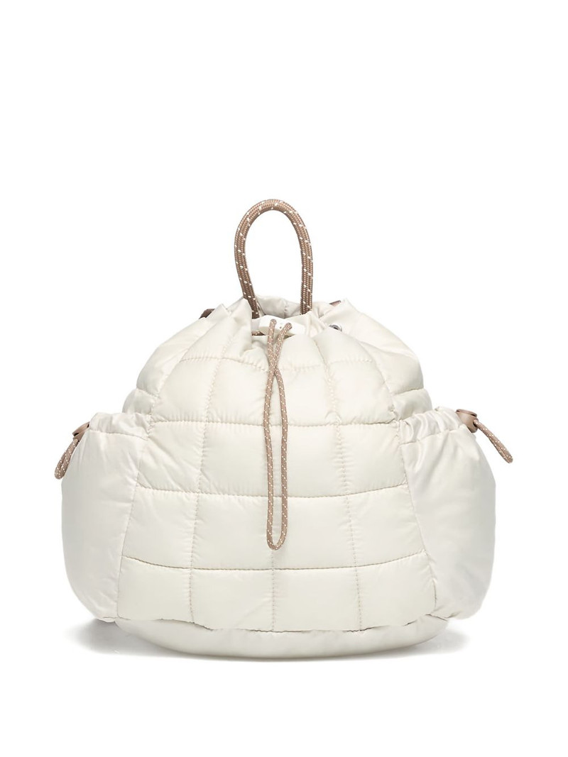 Nike quilted-design backpack outlook