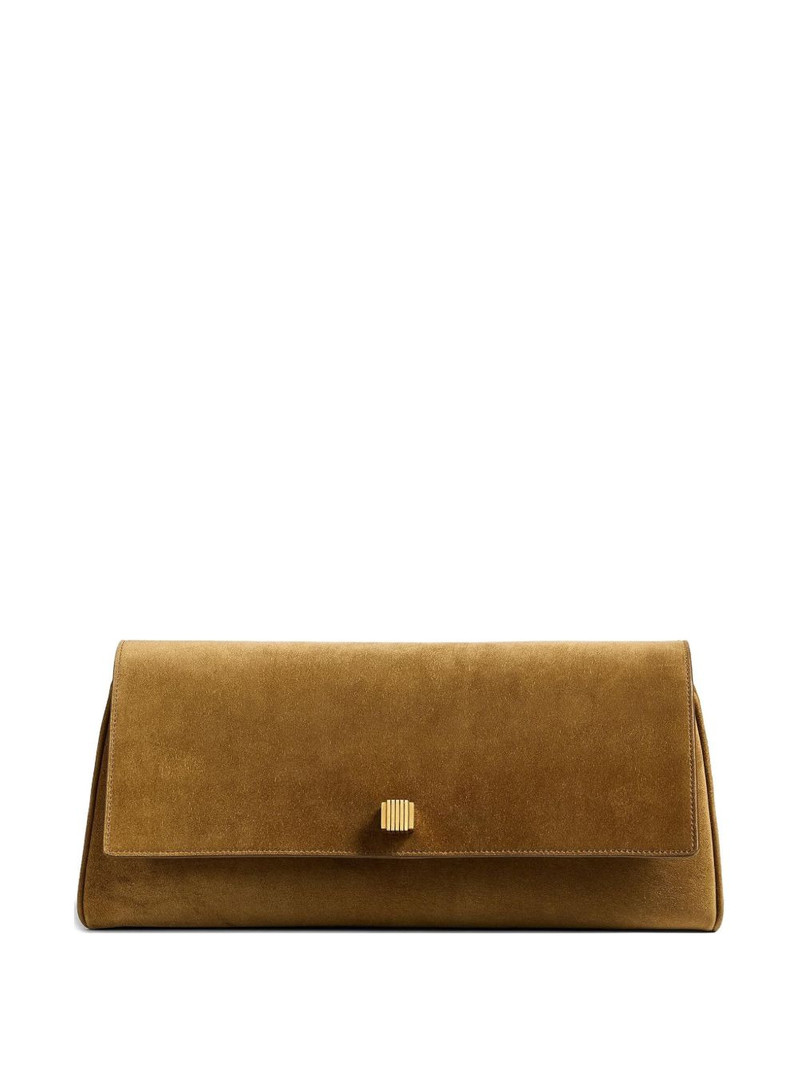 flap leather clutch bag 1