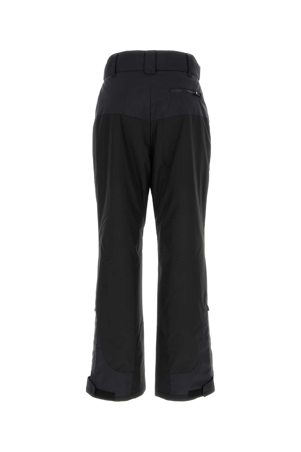 Palm Angels Men Black Polyester Ski Pant - 2