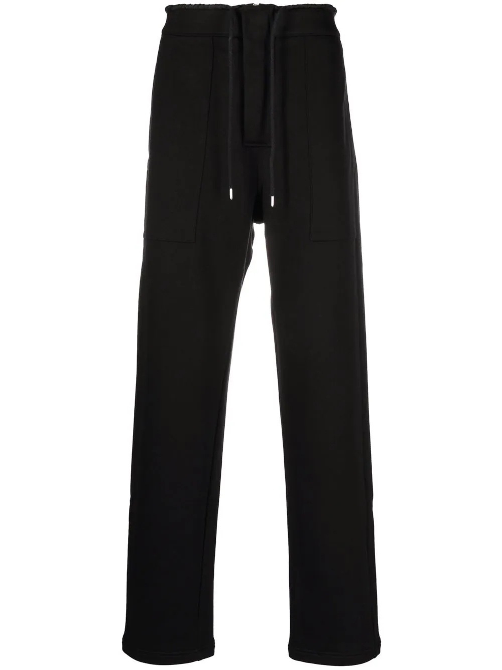 logo-patch straight-leg track pants - 1