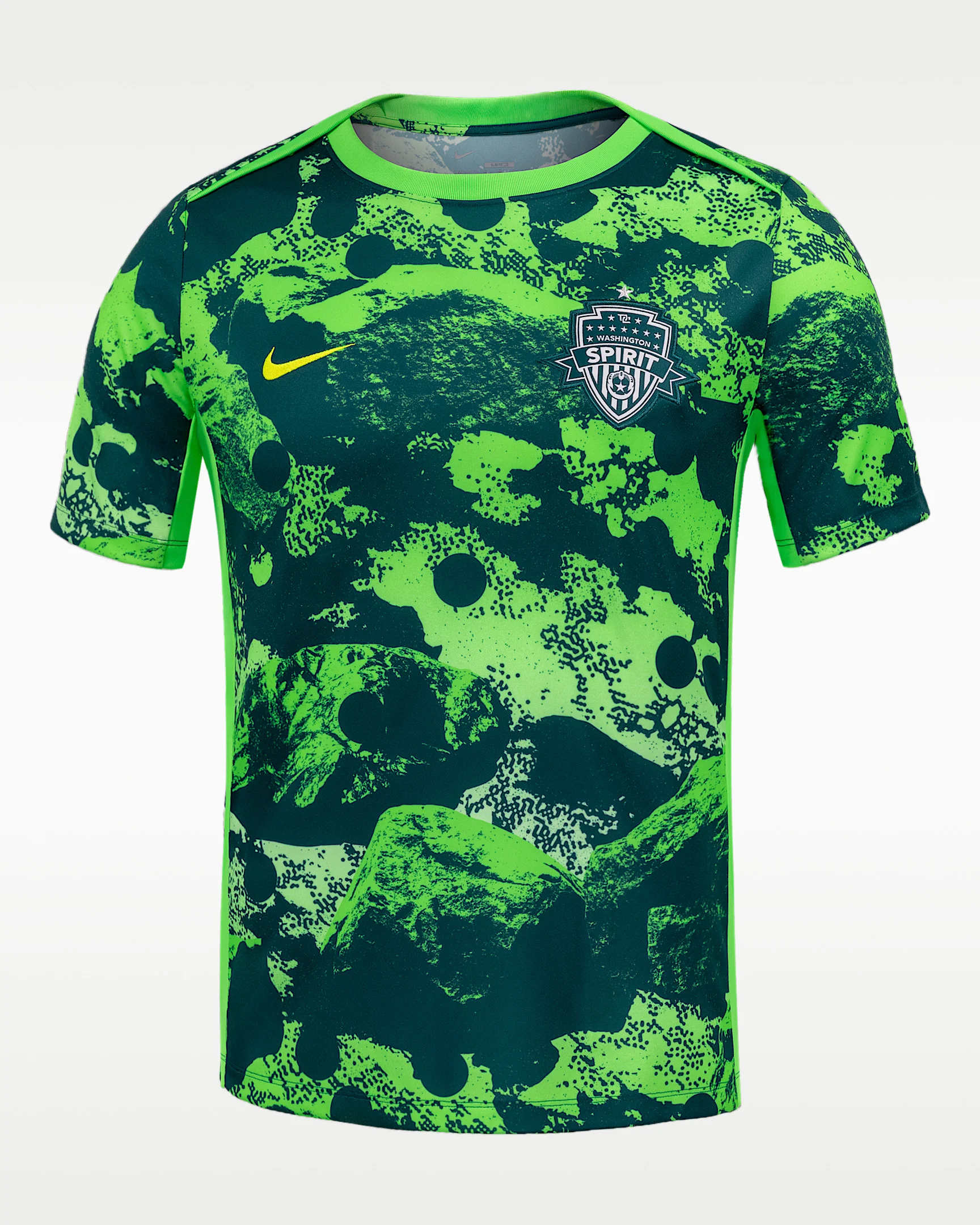 Washington Spirit Men's Nike NWSL Short-Sleeve Pre-Match Top - 1