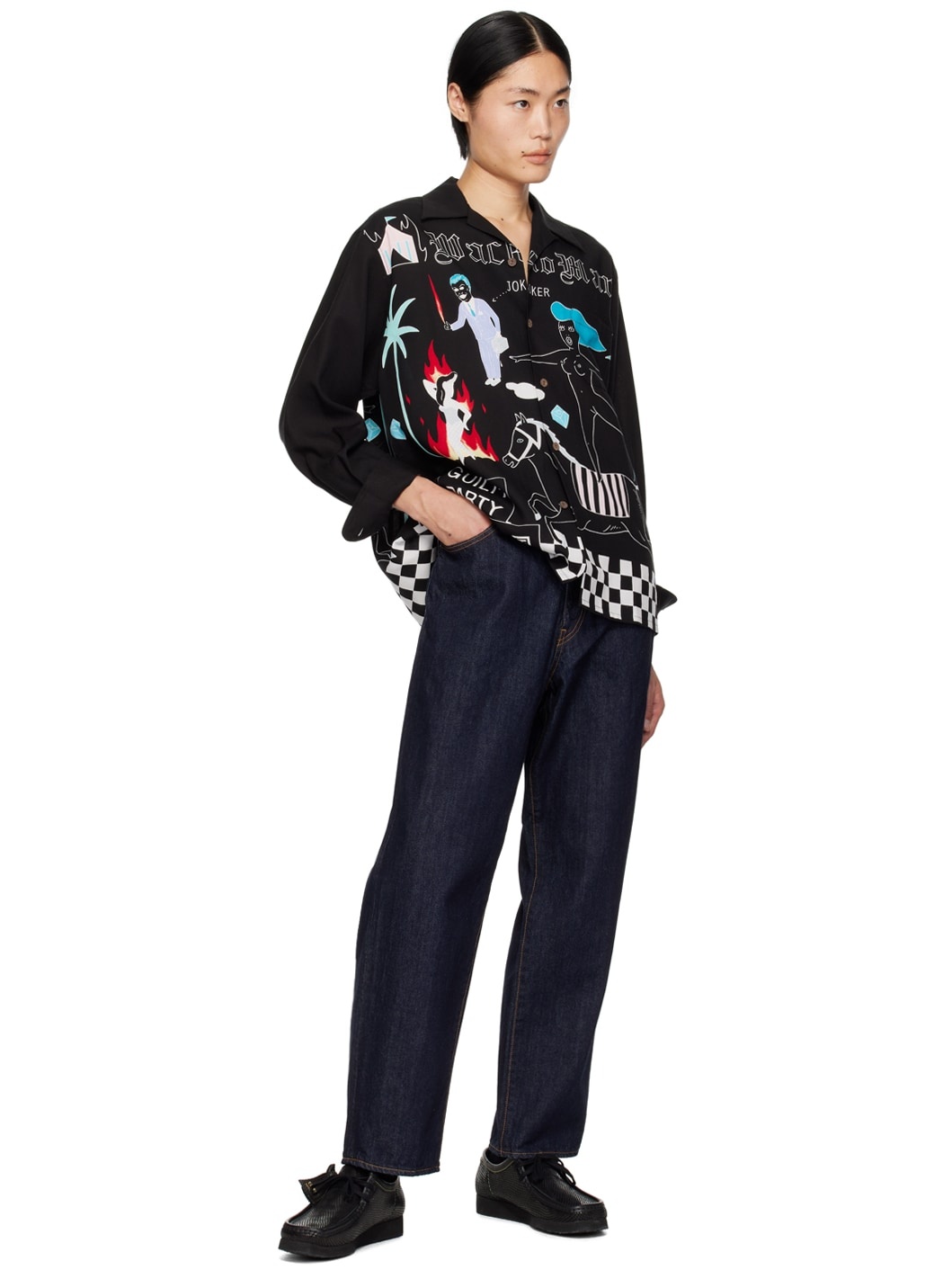 WACKO MARIA Denim Pants Indigo | REVERSIBLE WACKO MARIA Denim Pants Indigo | REVERSIBLE