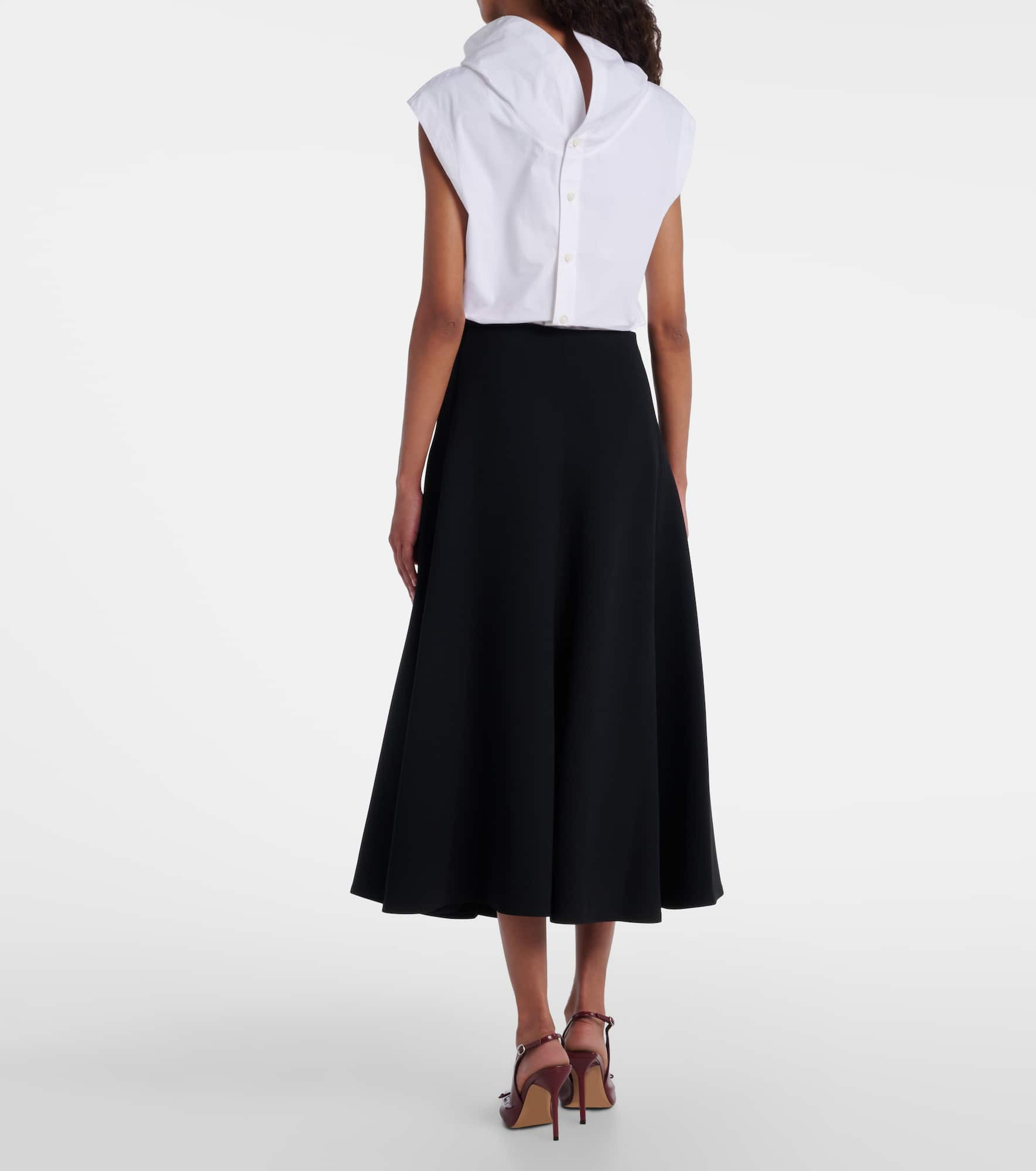 Triangle midi skirt - 3
