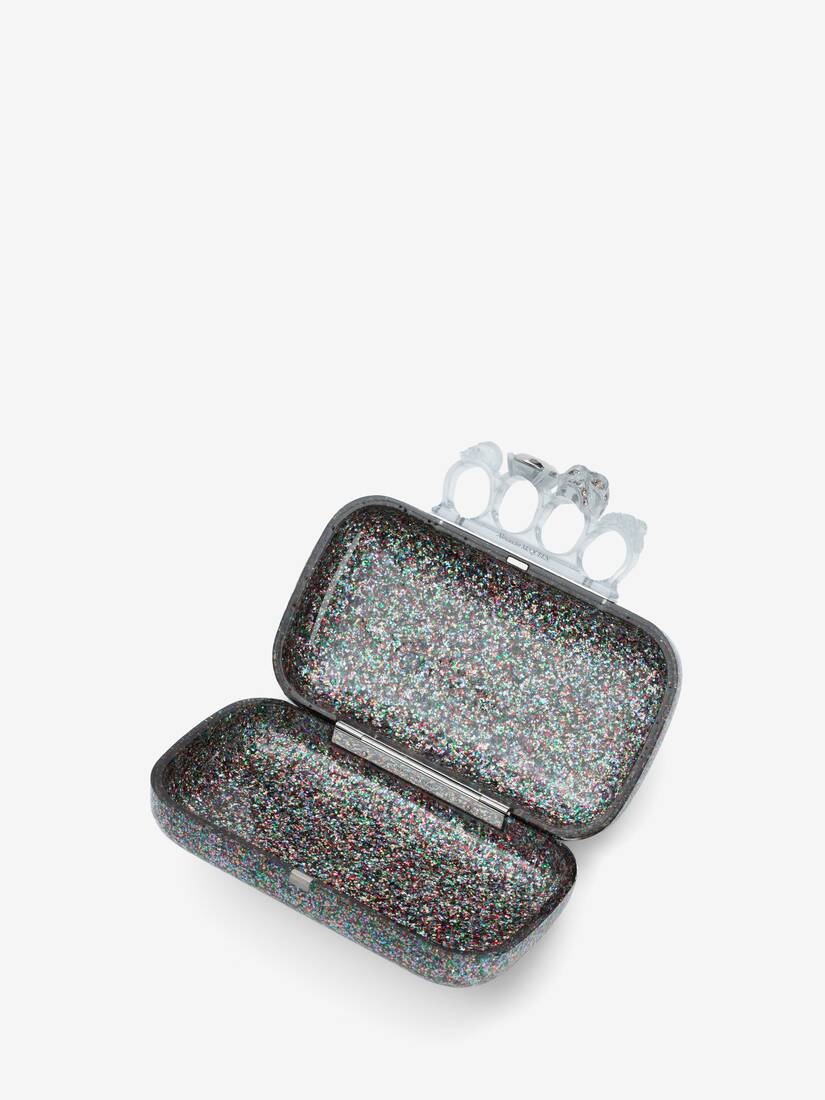 Women's Knuckle Clutch in Multicolour - 4