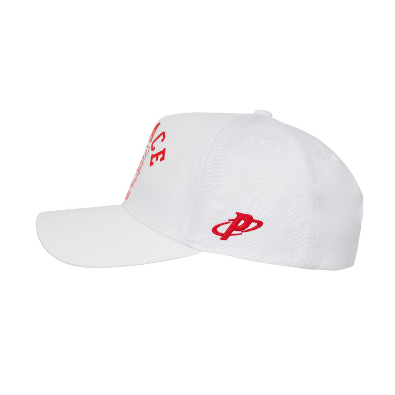 PALACE BULLDOG P FRAME 5-PANEL SNAPBACK WHITE outlook