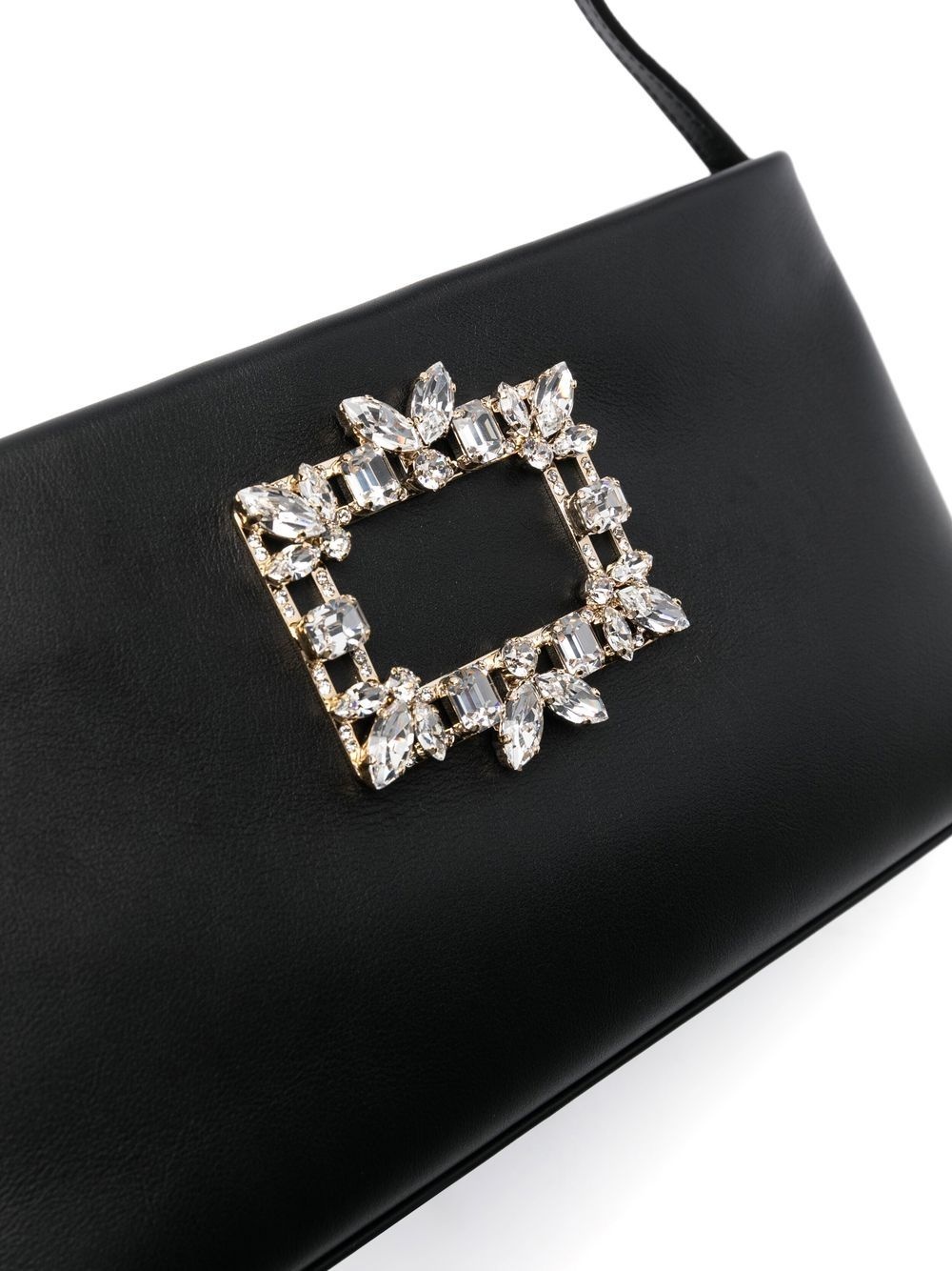 crystal-embellished shoulder bag - 4