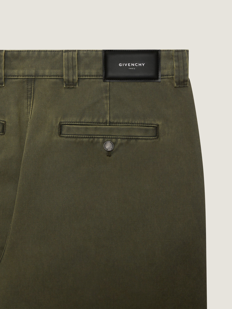 WORKWEAR PANTS IN KHAKI DENIM 4