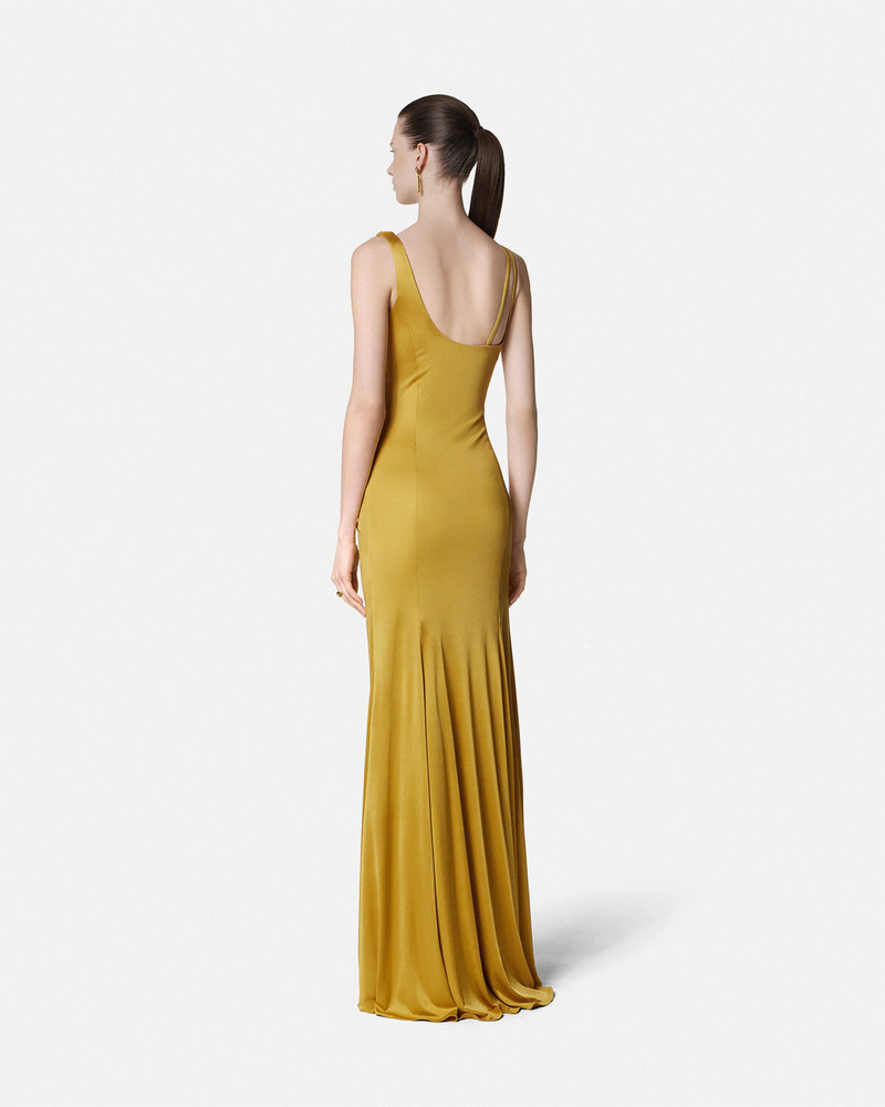 Gathered Flowy Gown 5