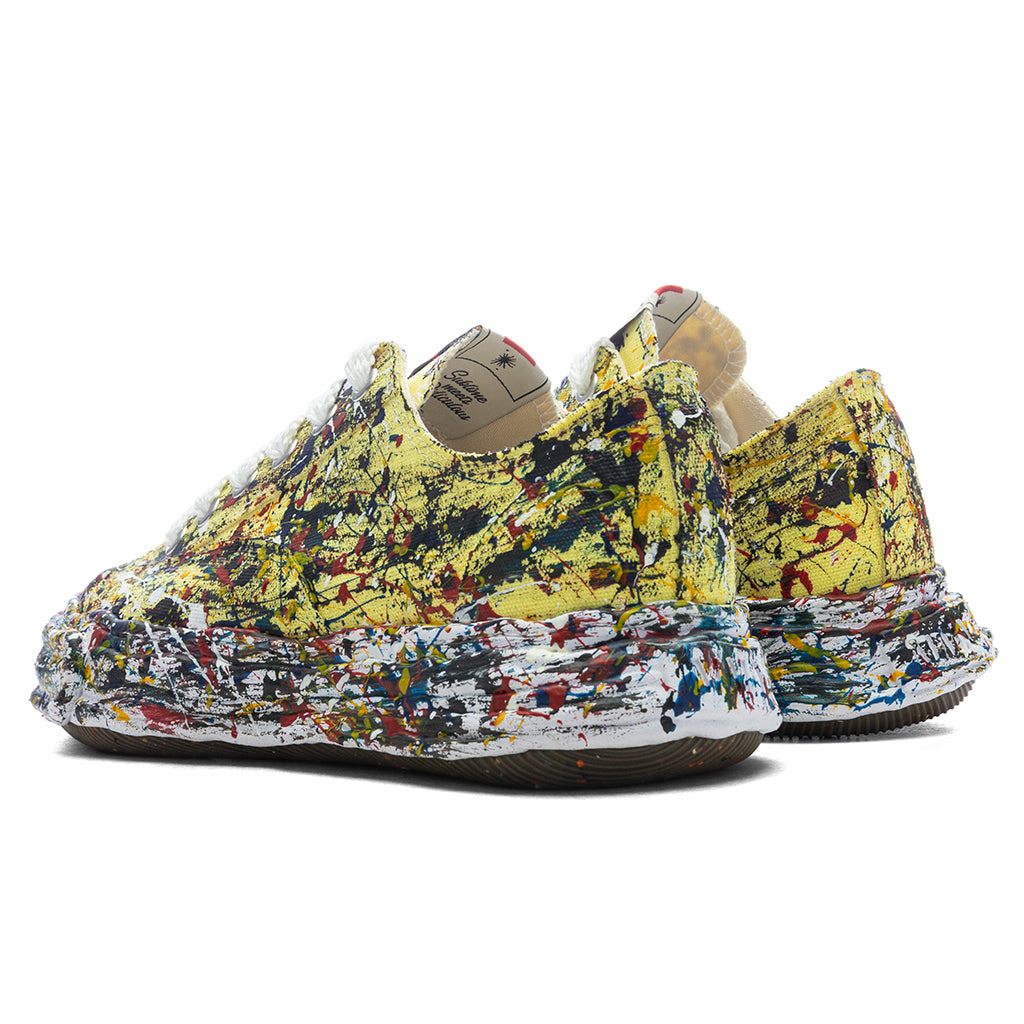 PETERSON 23 LOW OG SOLE SPUTTERING CANVAS - YELLOW - 3