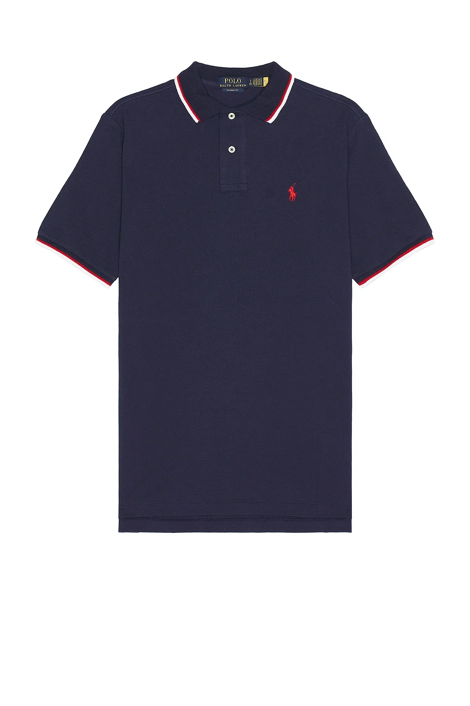 Tipped Mesh Classic Polo - 1