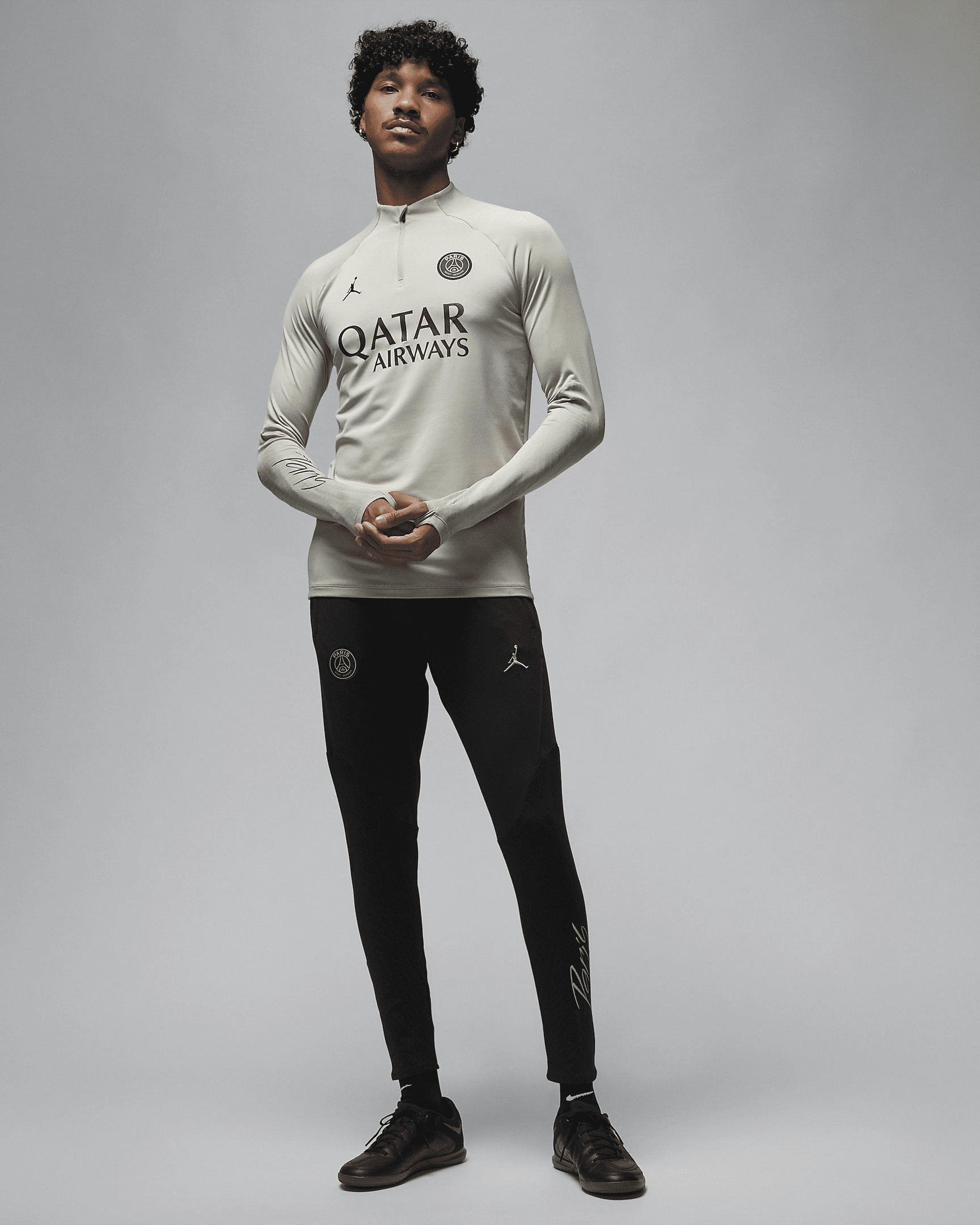 Men's Paris Saint-Germain Strike Jordan Dri-FIT Knit Soccer Drill Top - 8