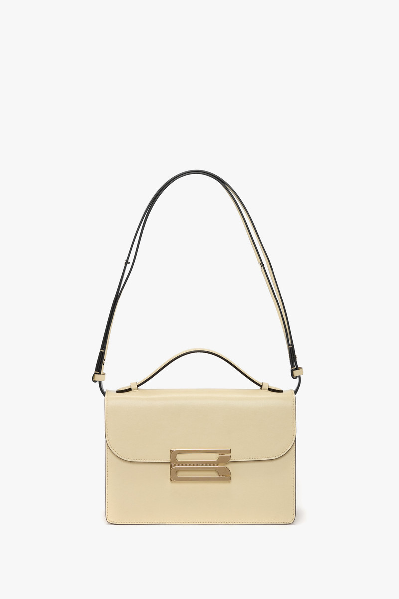 Dorian Bag In Ivory Smooth Leather 1