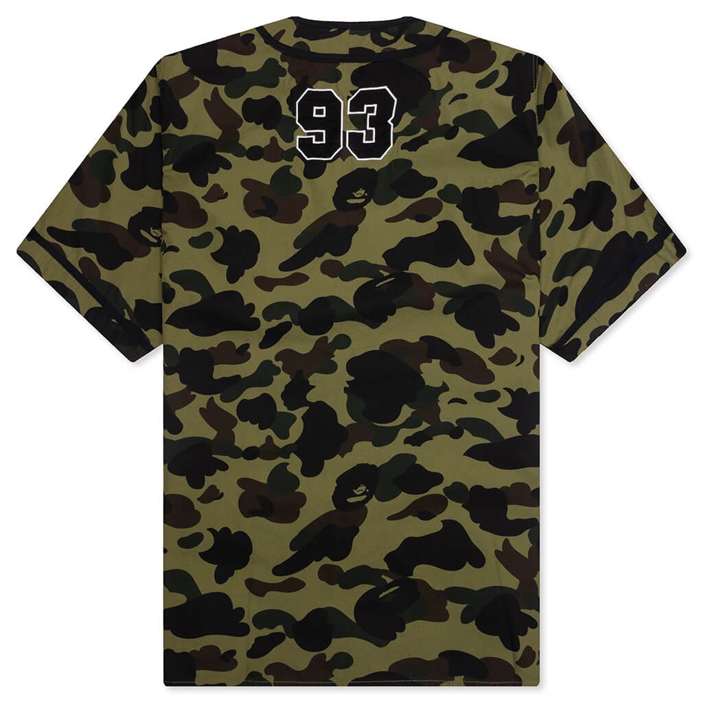 1ST CAMO BASEBALL SHIRT - GREEN - 2