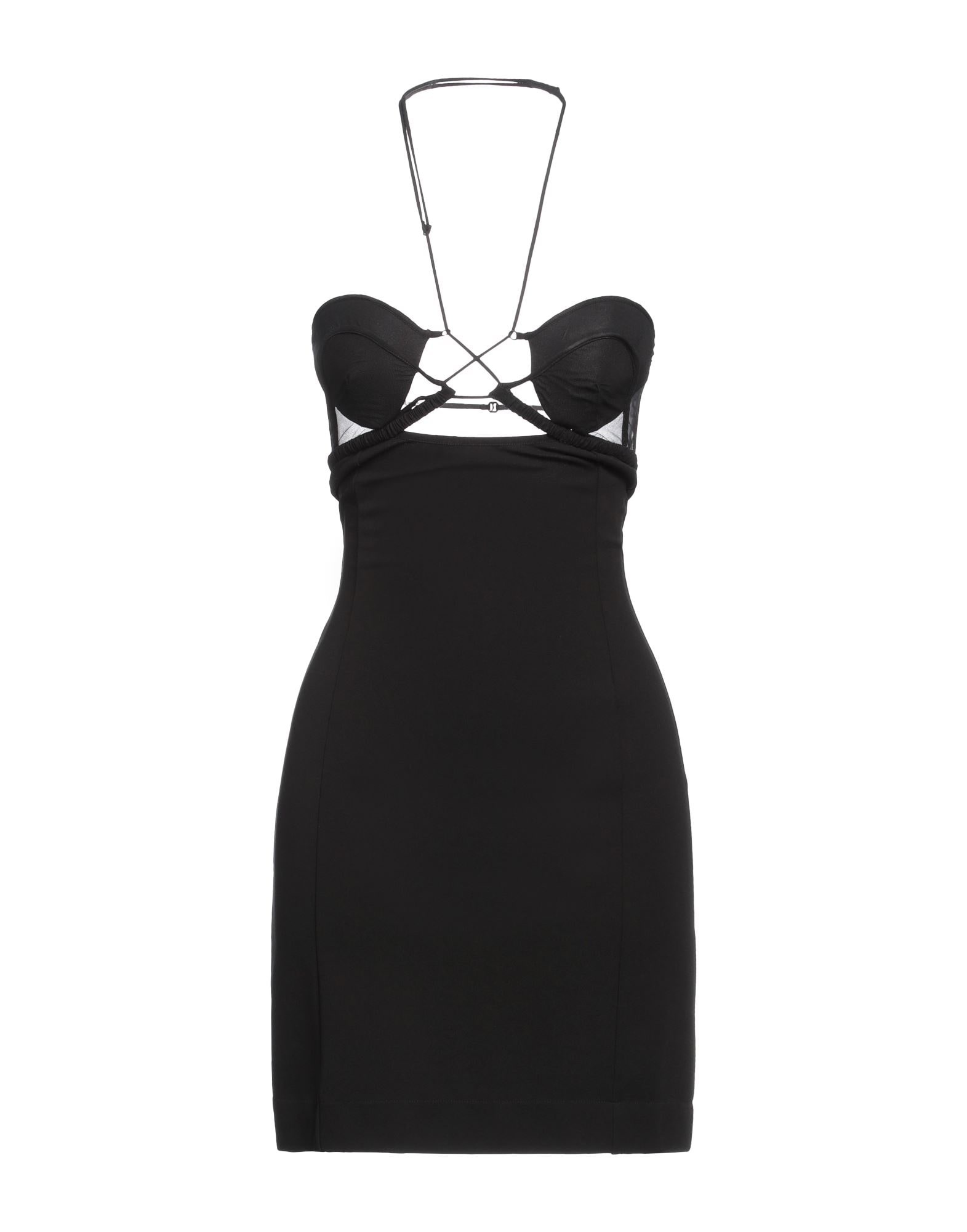 Black Women's Short Dress - 1