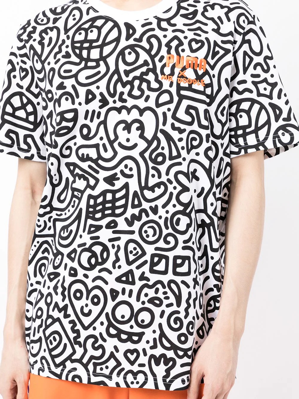 x Mr Doodle graphic-print T-shirt - 5