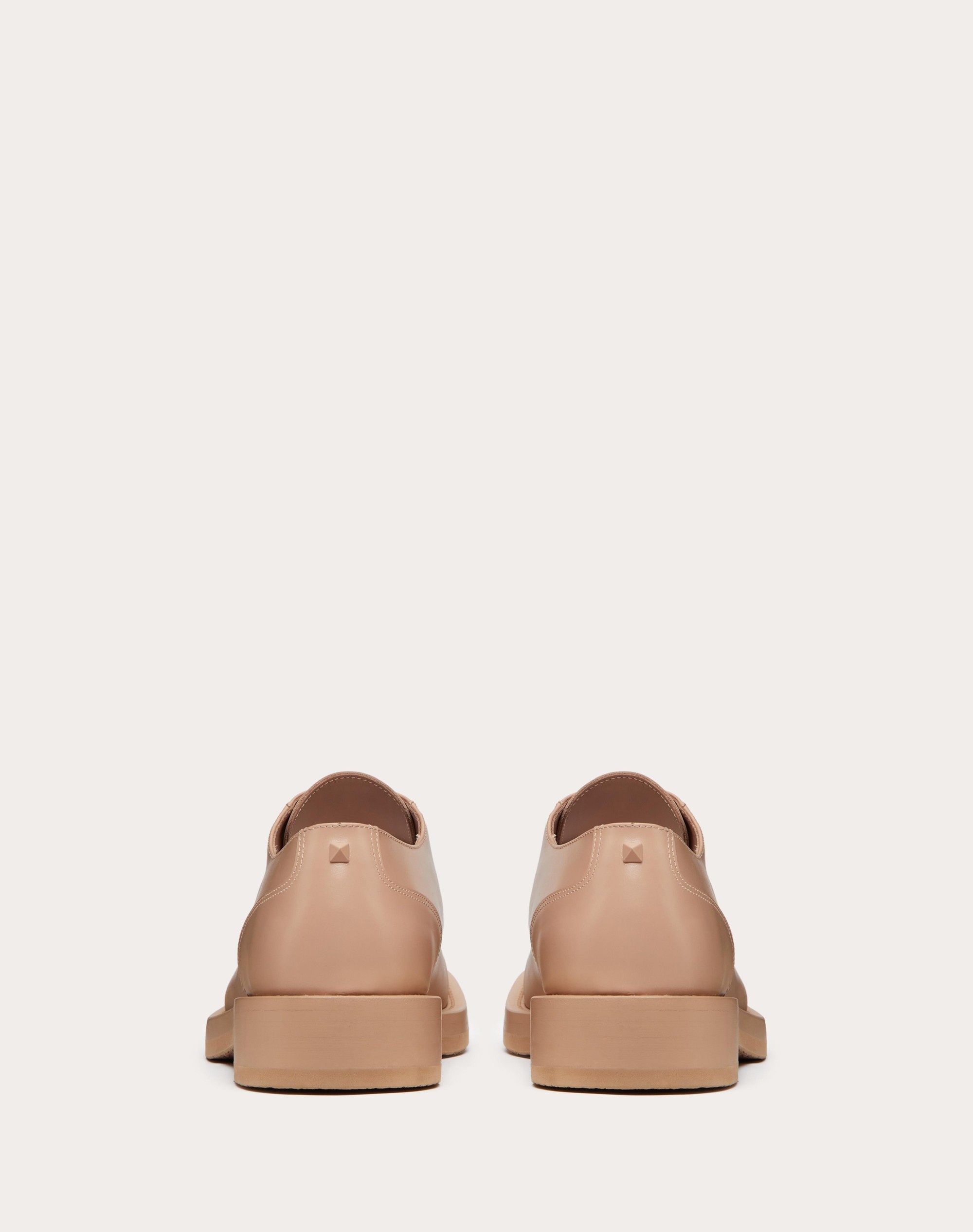 ROCKSTUD ESSENTIAL CALF LEATHER DERBY - 3