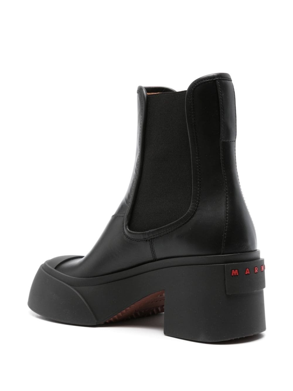 65mm logo-raised Chelsea boots - 3