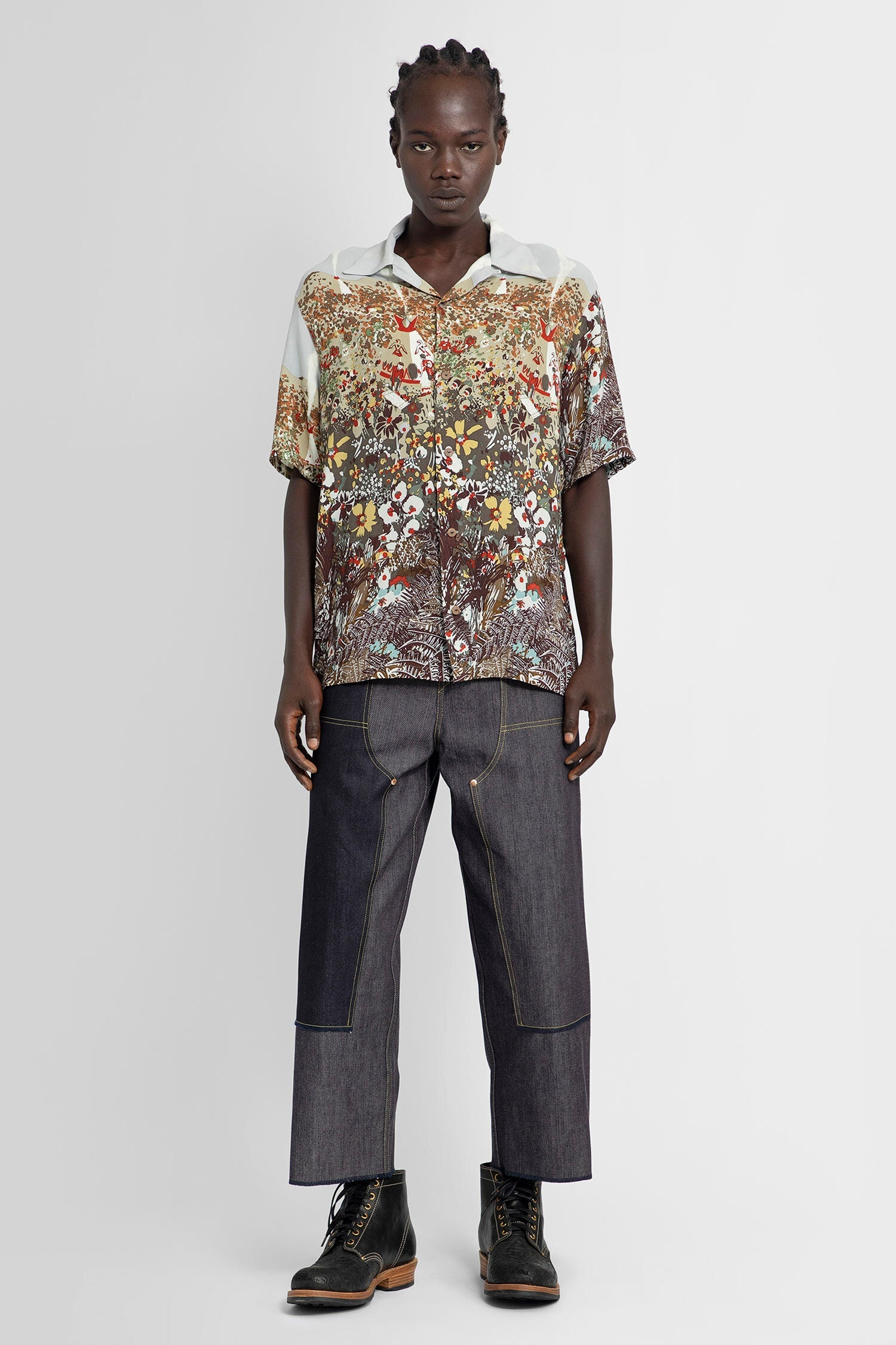 KAPITAL MAN BLUE JEANS - 5