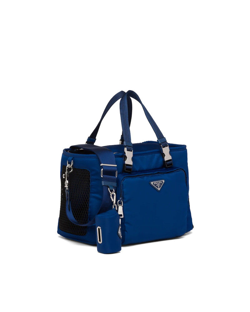 Nylon and Saffiano leather pet bag 3