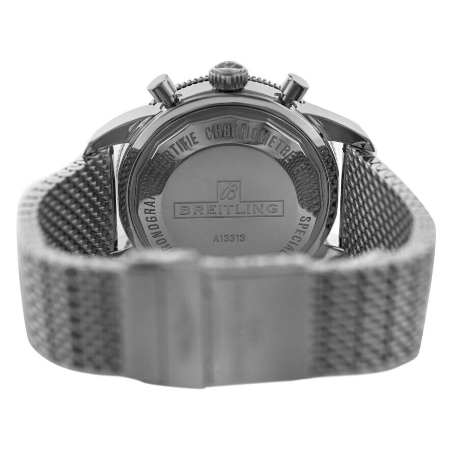 Pre-owned Breitling Superocean Chronograph Automatic Chronometer Black Dial Men's Watch A13313 - 5