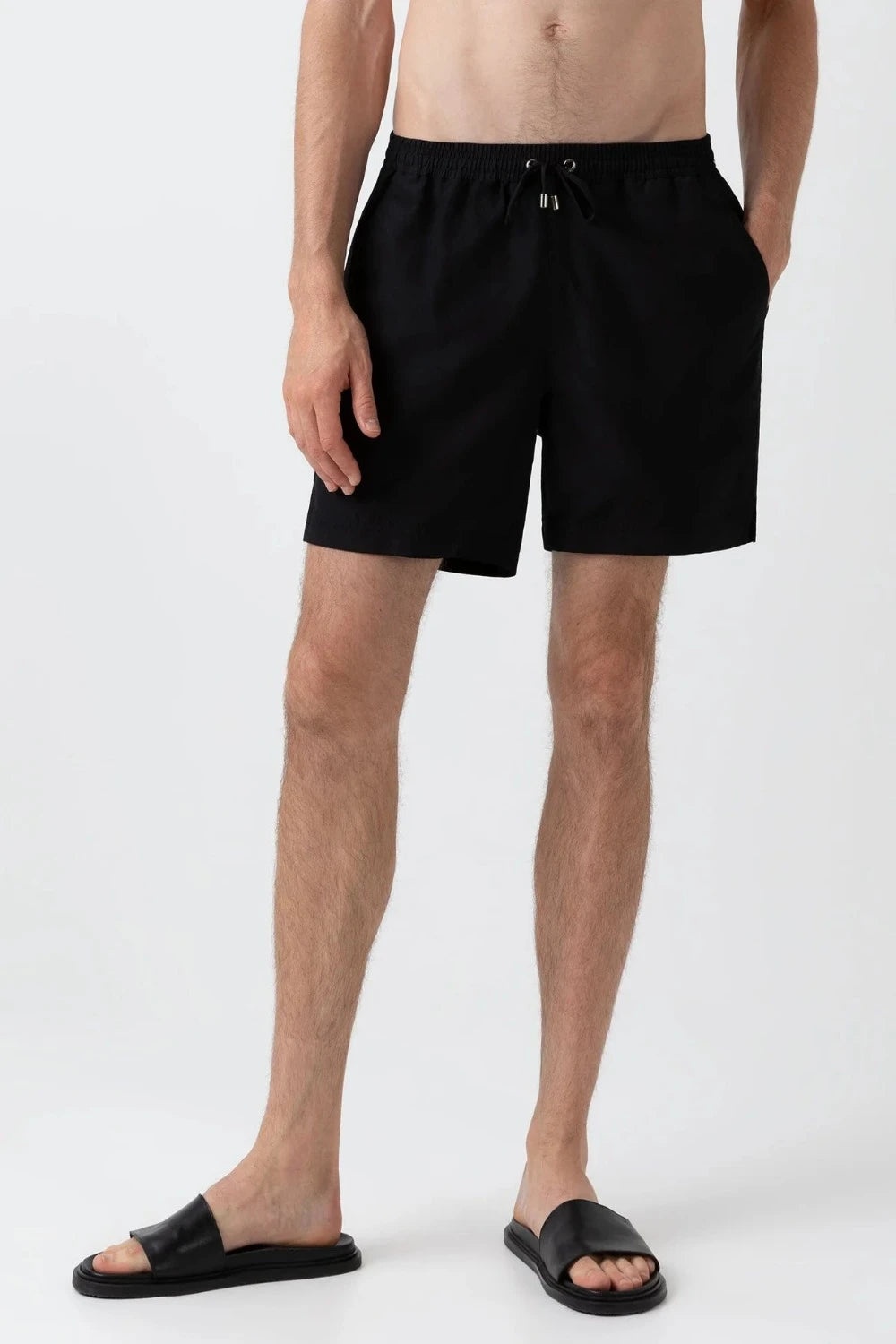 Drawstring Swim Short Black - 2