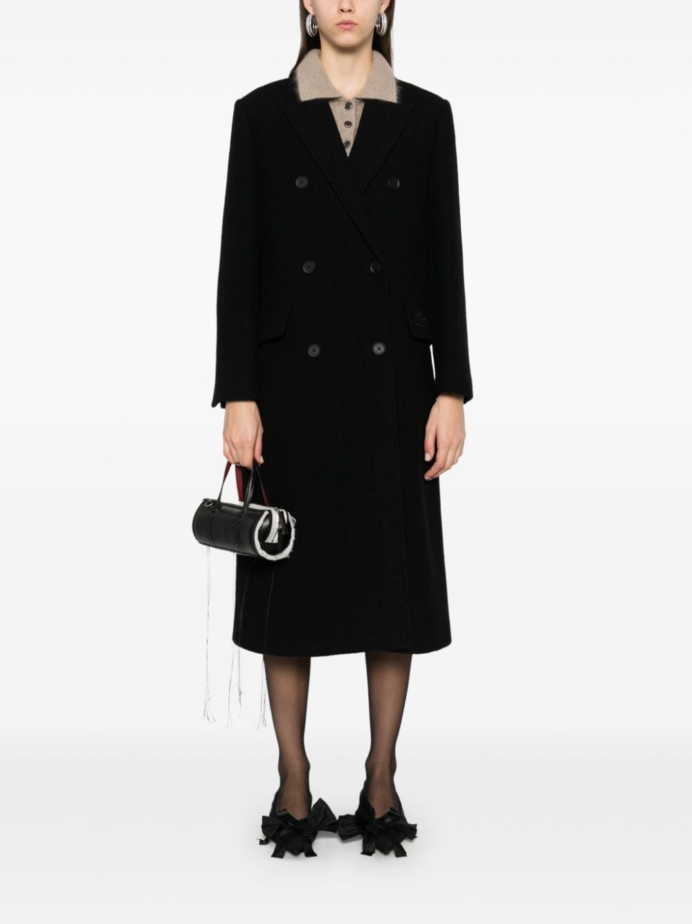 bouclé coat - 2