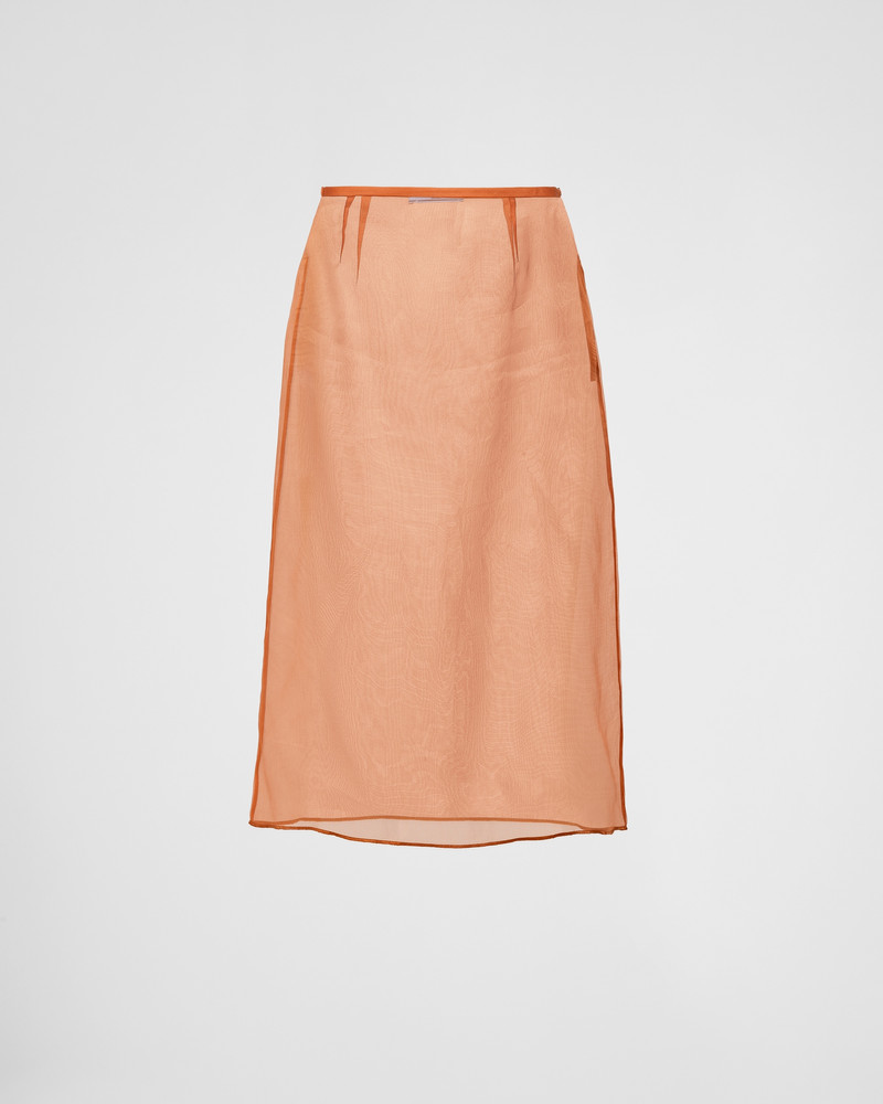 Organza midi-skirt - 1